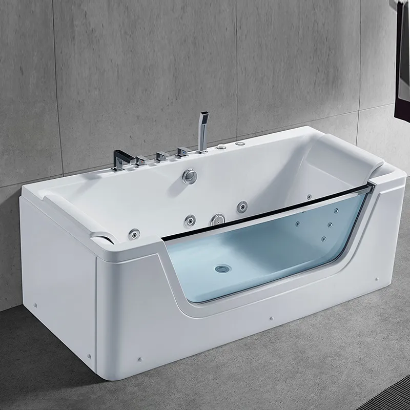 Home Bathroom Jacuzzi Tub - Inteligentna akrylowa wanna z hydromasażem dla