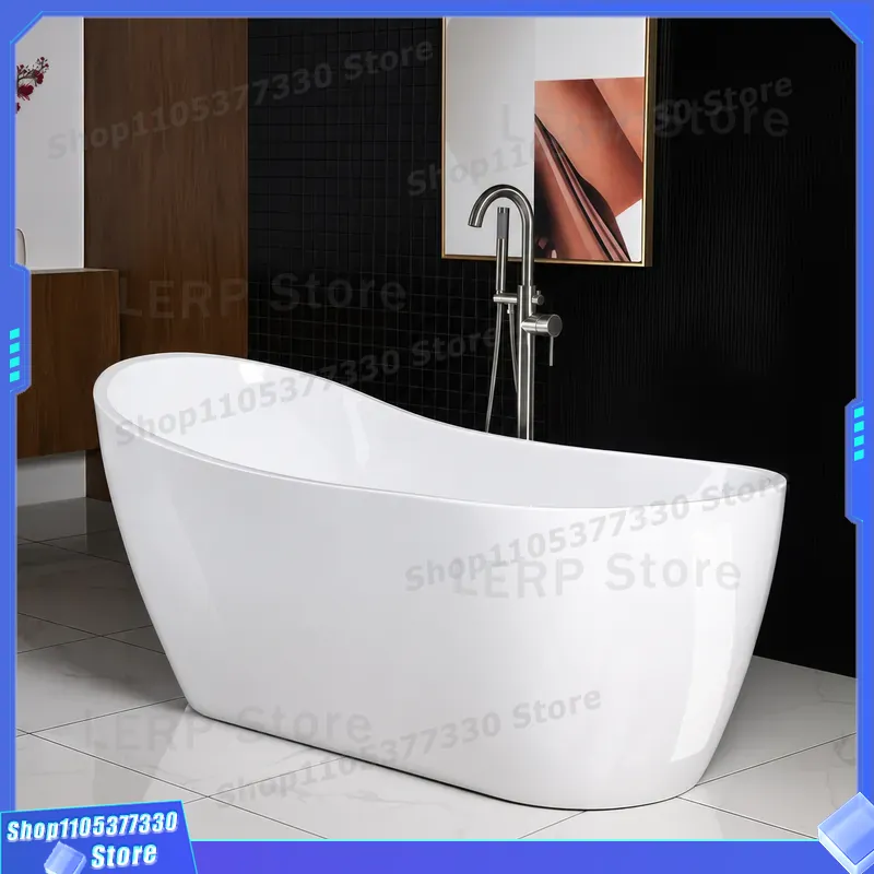 Home Bathroom Jacuzzi Tub - Nowoczesna wolnostojąca akrylowa wanna jacuzzi, łatwa