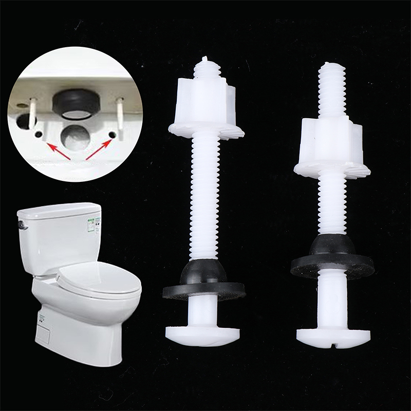 Home Bathroom Fittings - Nowy 【Zestaw 2 szt. plastikowych śrub