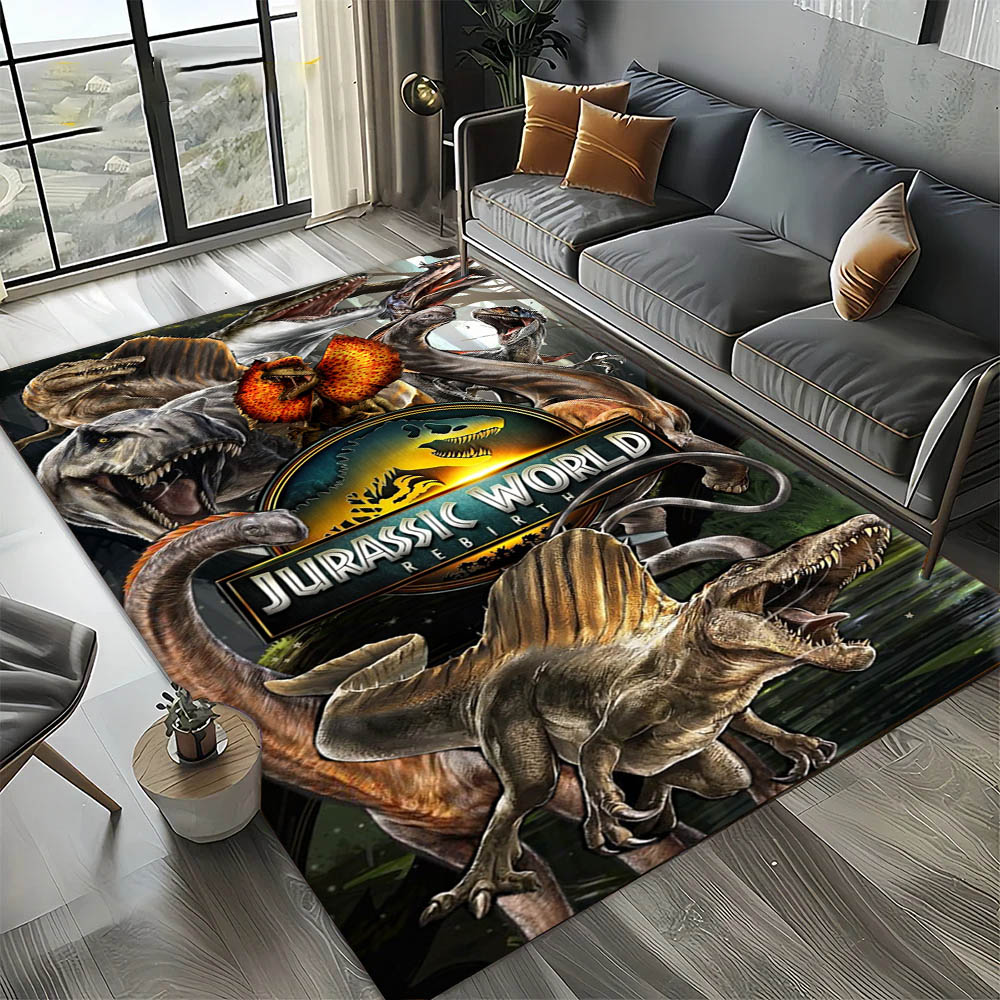 Home Bathroom Movie - Dywan 3D z motywem filmu Jurassic
