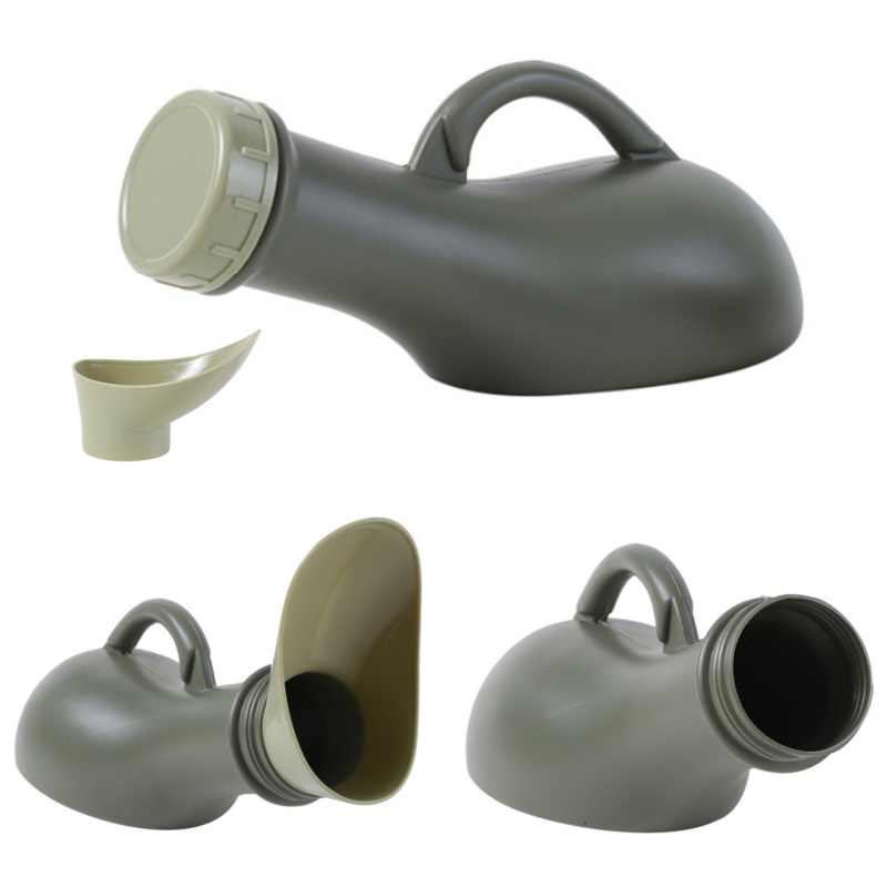 Home Bathroom With Urinal - 1000ml Plastikowa mobilna butelka na pisuar