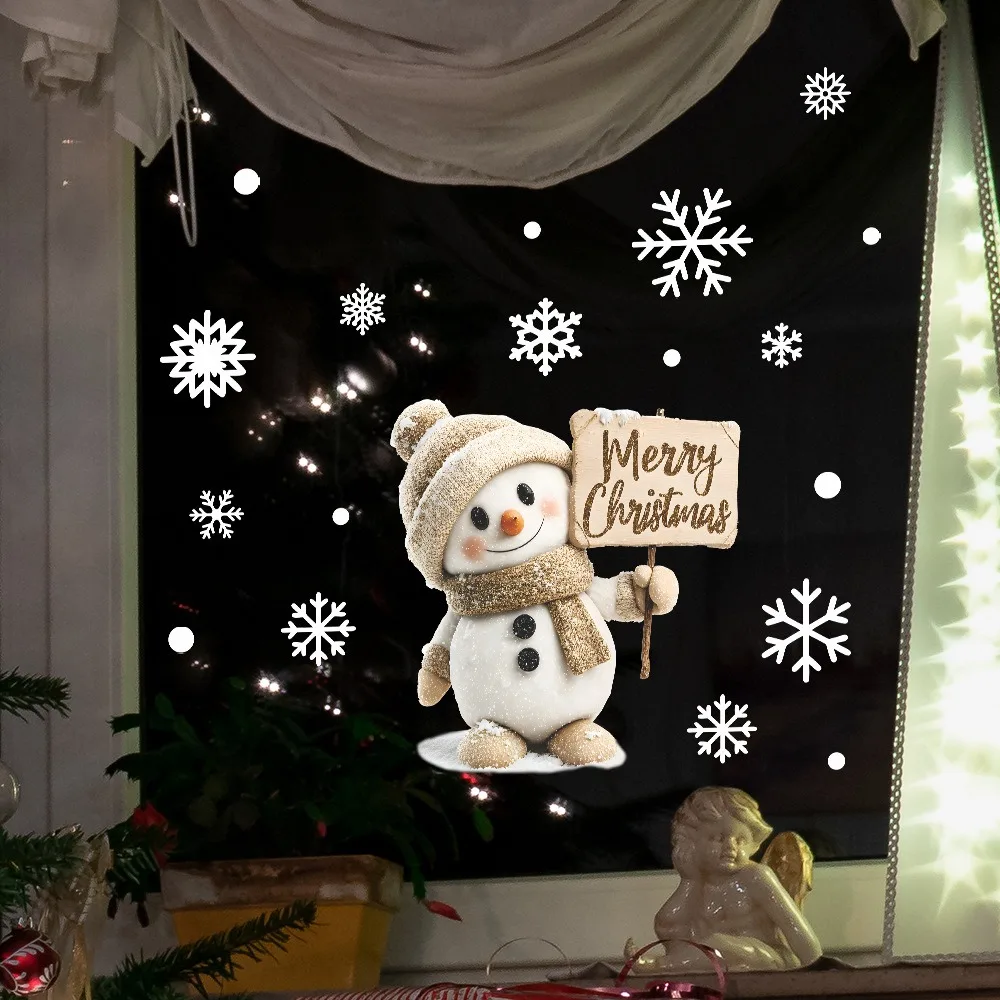 Naklejki świąteczne na okno, k – Home Bathroom Window recenzja i cena
