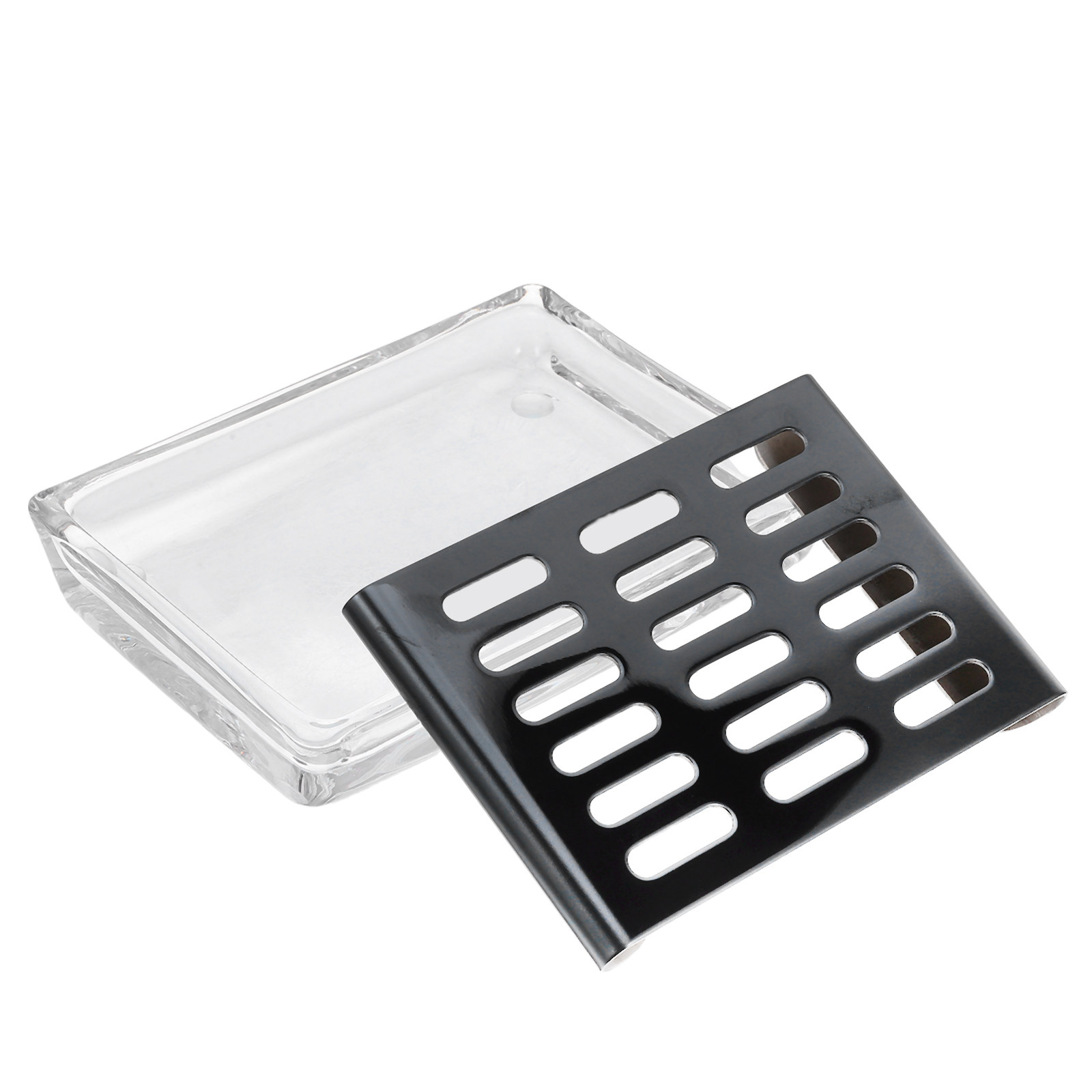 Prostokątna szklana mydelniczk – Glass Soap Dish recenzja i cena