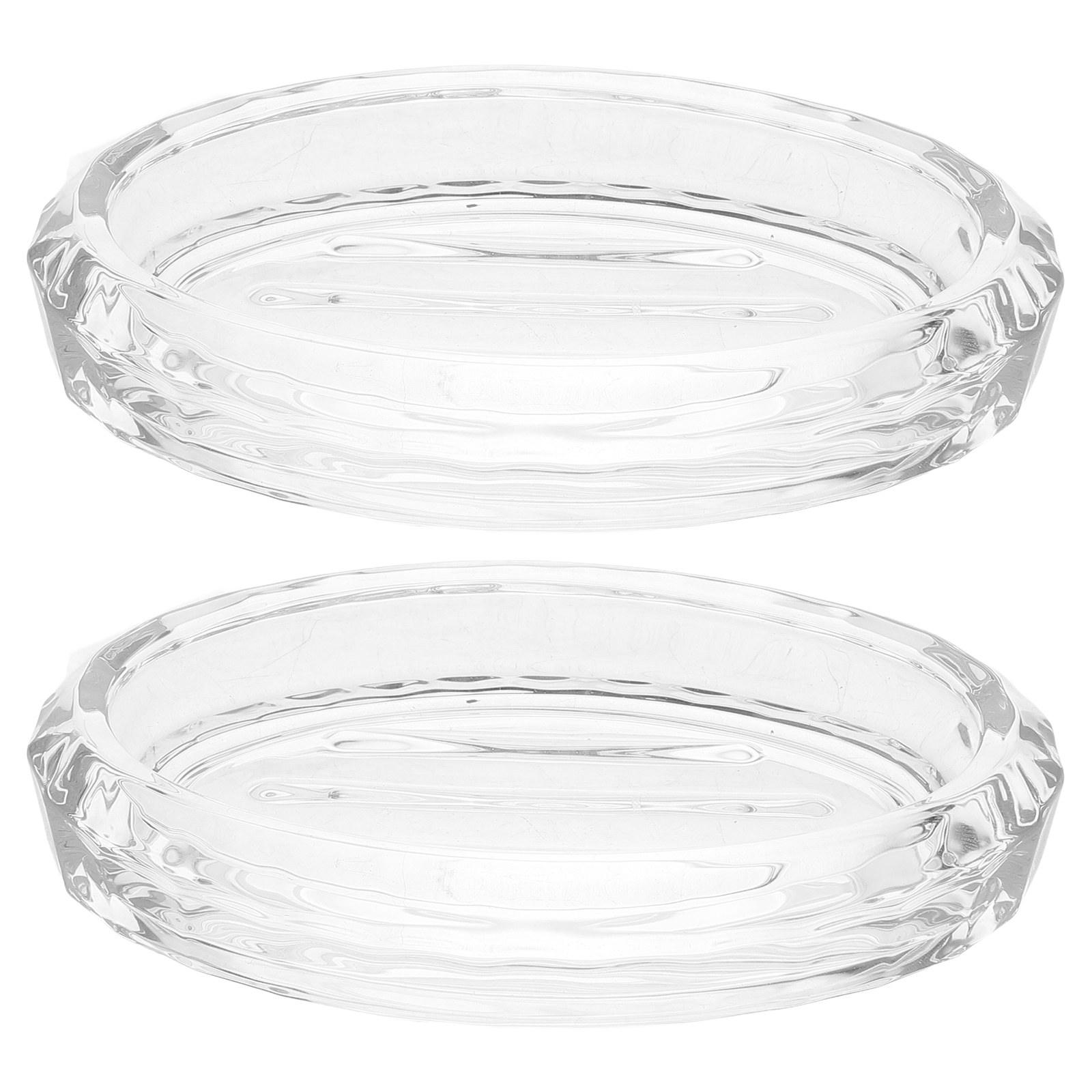 2 szt. przezroczystych szklany – Glass Soap Dish recenzja i cena