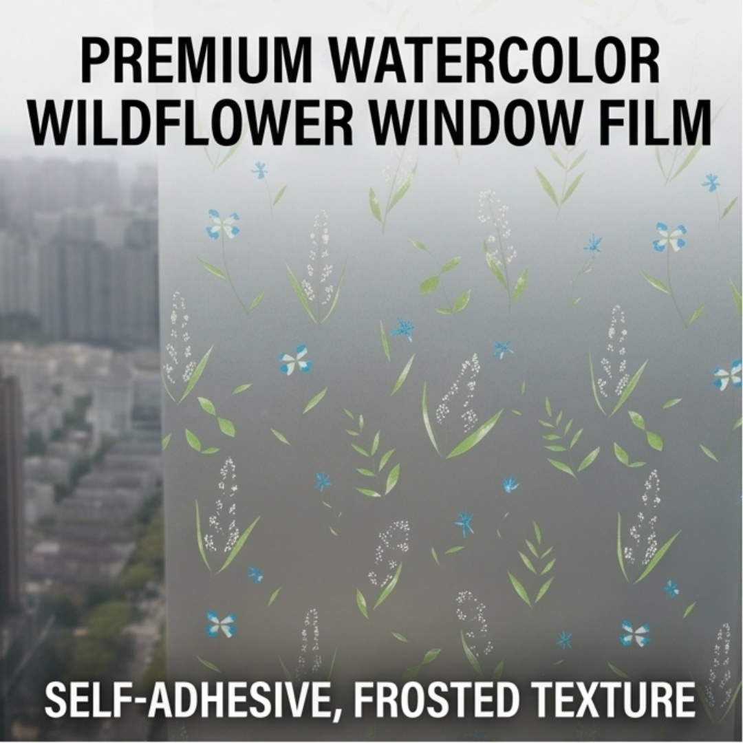 Samoprzylepna folia okienna z  – Home Bathroom Window recenzja i cena