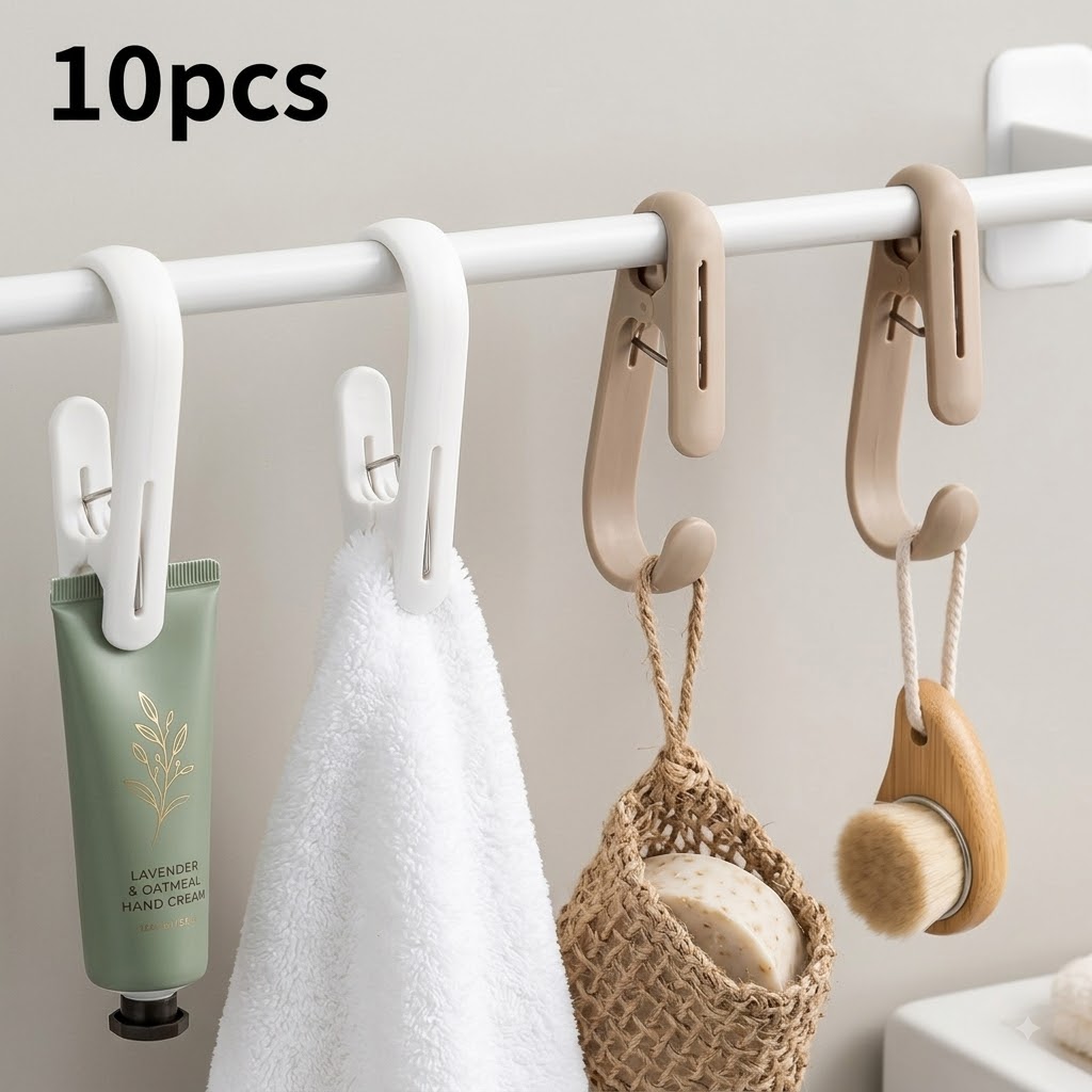 Wielofunkcyjne plastikowe klam – Bathroom Home Improvement recenzja i cena