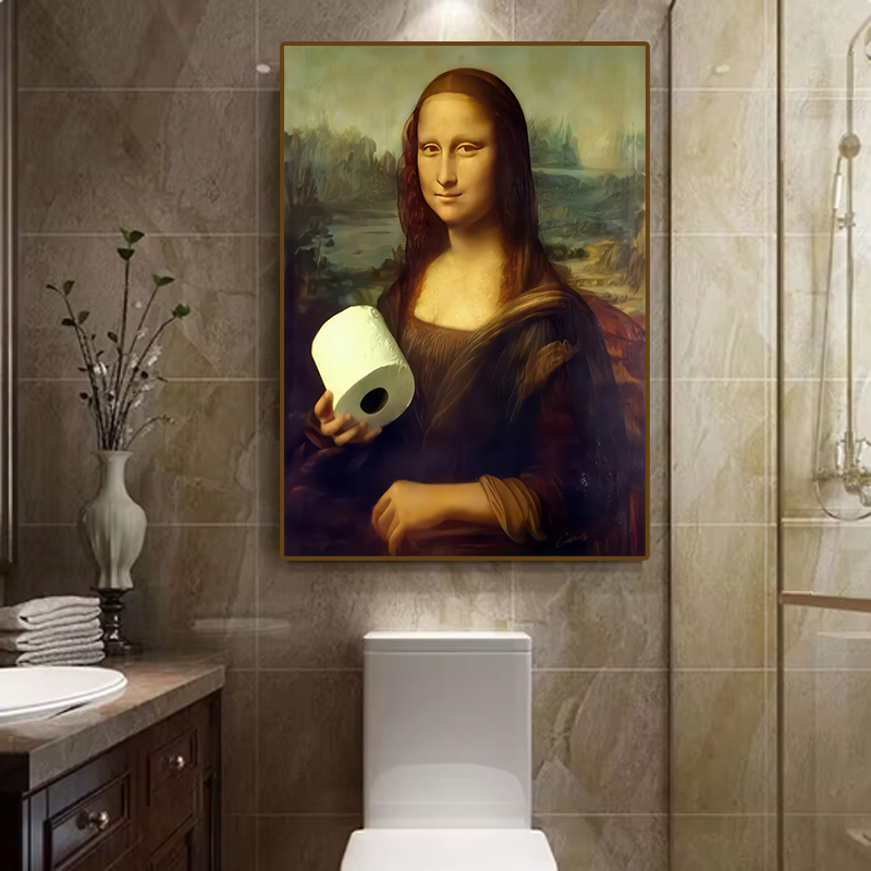 1 szt. Zabawny Abstrakcyjny Wy – Home Bathroom Pictures recenzja i cena