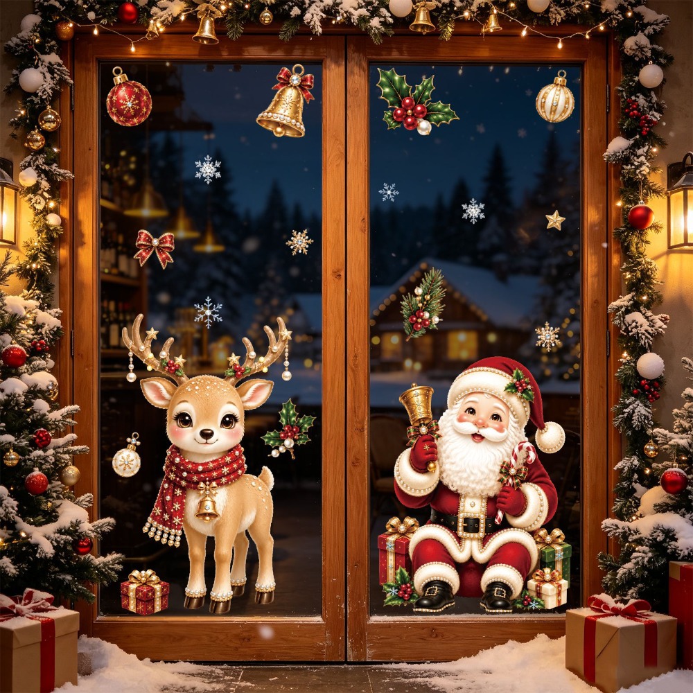 Naklejki na szyby na Boże Naro – Home Bathroom Window recenzja i cena