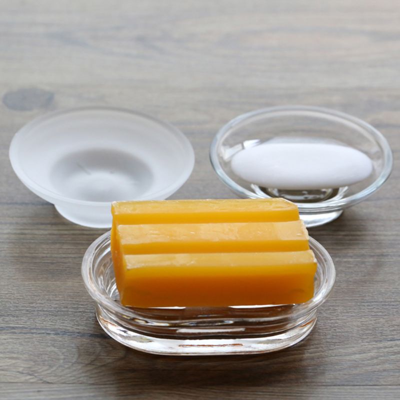 2022 nowy mydelniczka okrągły  – Glass Soap Dish recenzja i cena