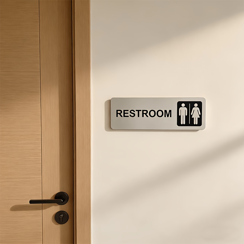 1 szt. Metalowa tabliczka do t – Home Bathroom Door Signs recenzja i cena