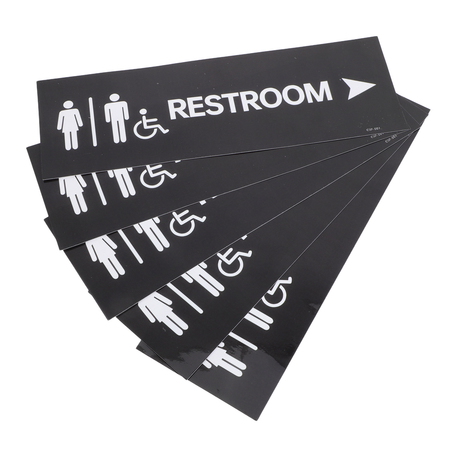 5 szt. Samoprzylepne naklejki  – Home Office Bathroom recenzja i cena