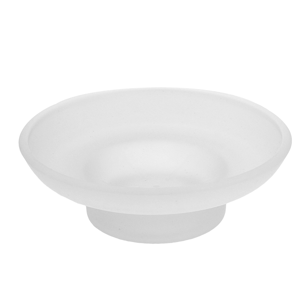 Mydelniczka ze szkła matowego  – Glass Soap Dish recenzja i cena