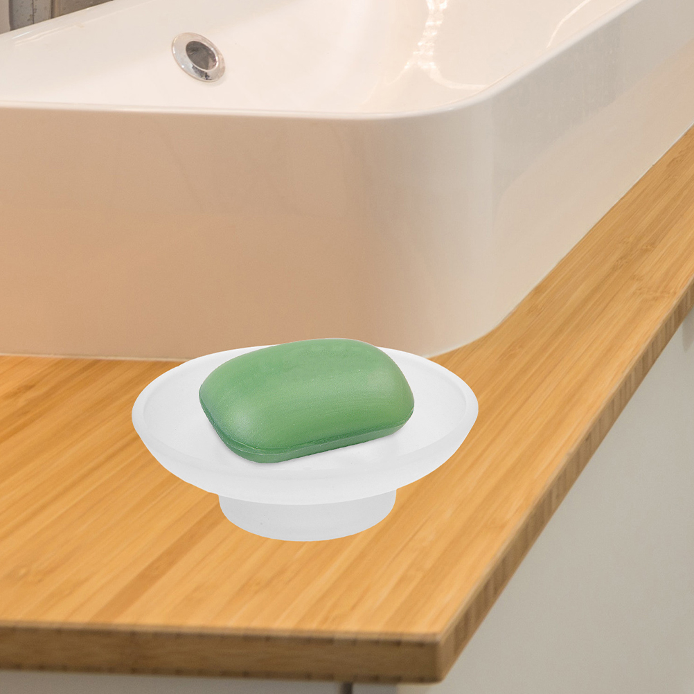 Mydelniczka ze szkła matowego  – Glass Soap Dish recenzja i cena