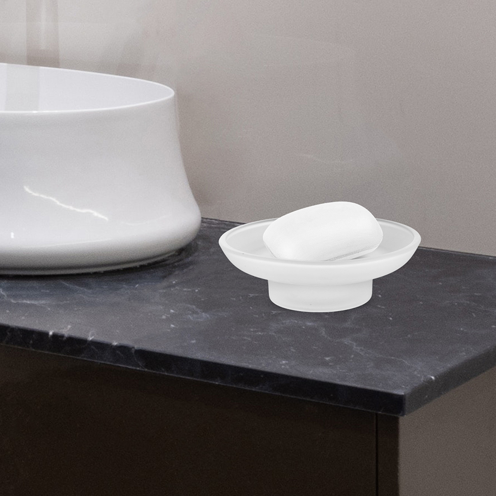 Mydelniczka ze szkła matowego  – Glass Soap Dish recenzja i cena