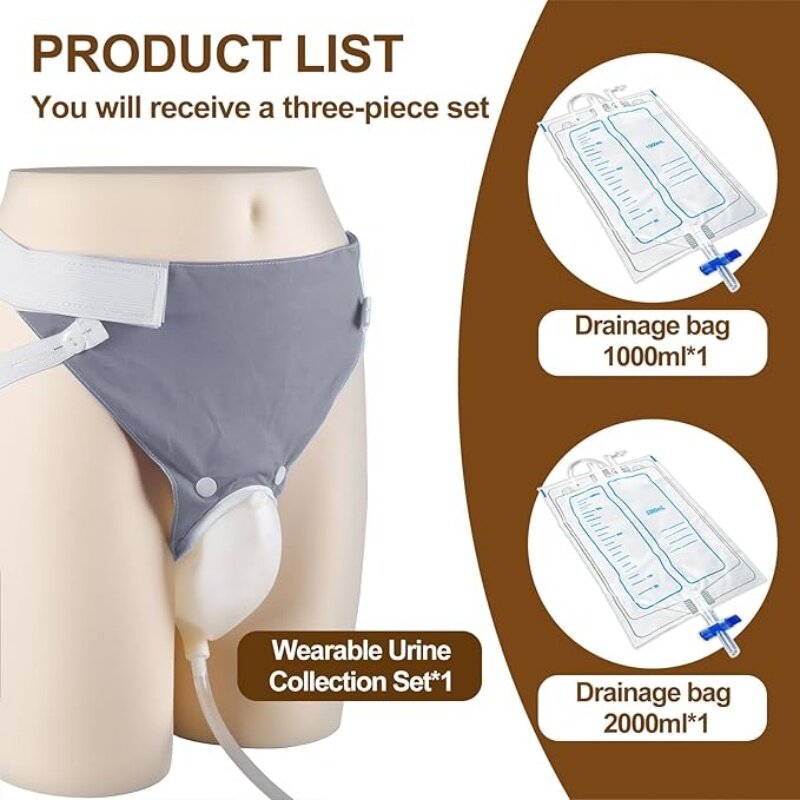 Silikonowy kolektor moczu dla  – Home Bathroom With Urinal recenzja i cena