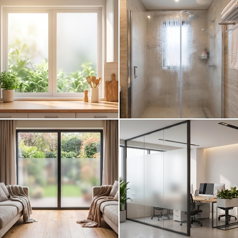 Czysto biała matowa folia okie – Home Bathroom Window recenzja i cena