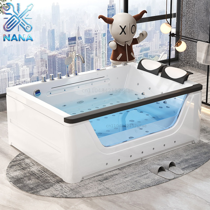 Akrylowa wanna z hydromasażem  – Home Bathroom Jacuzzi Tub recenzja i cena