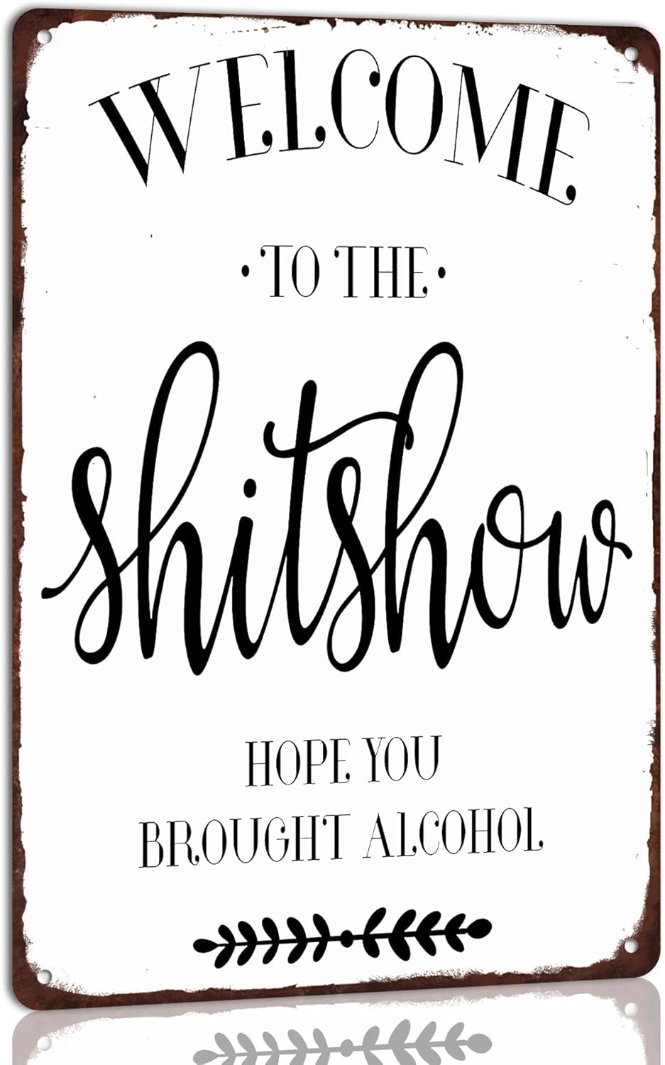 Zapraszamy do Shi*Show! Vintag – Home Bathroom Door Signs recenzja i cena