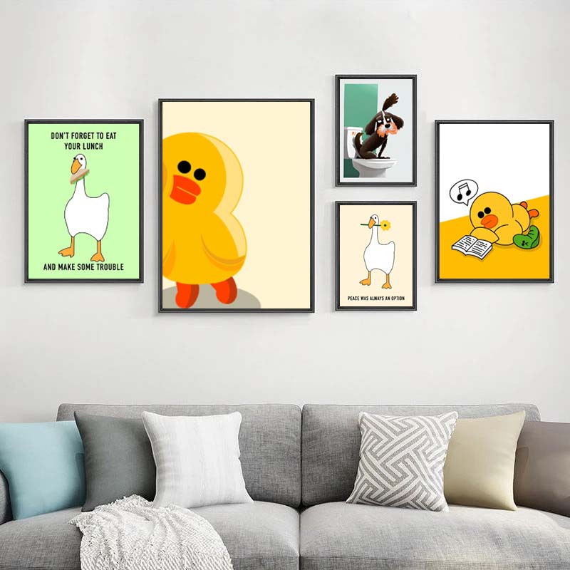 1 szt. Bezramowy Śmieszny Meme – Home Bathroom Pictures recenzja i cena