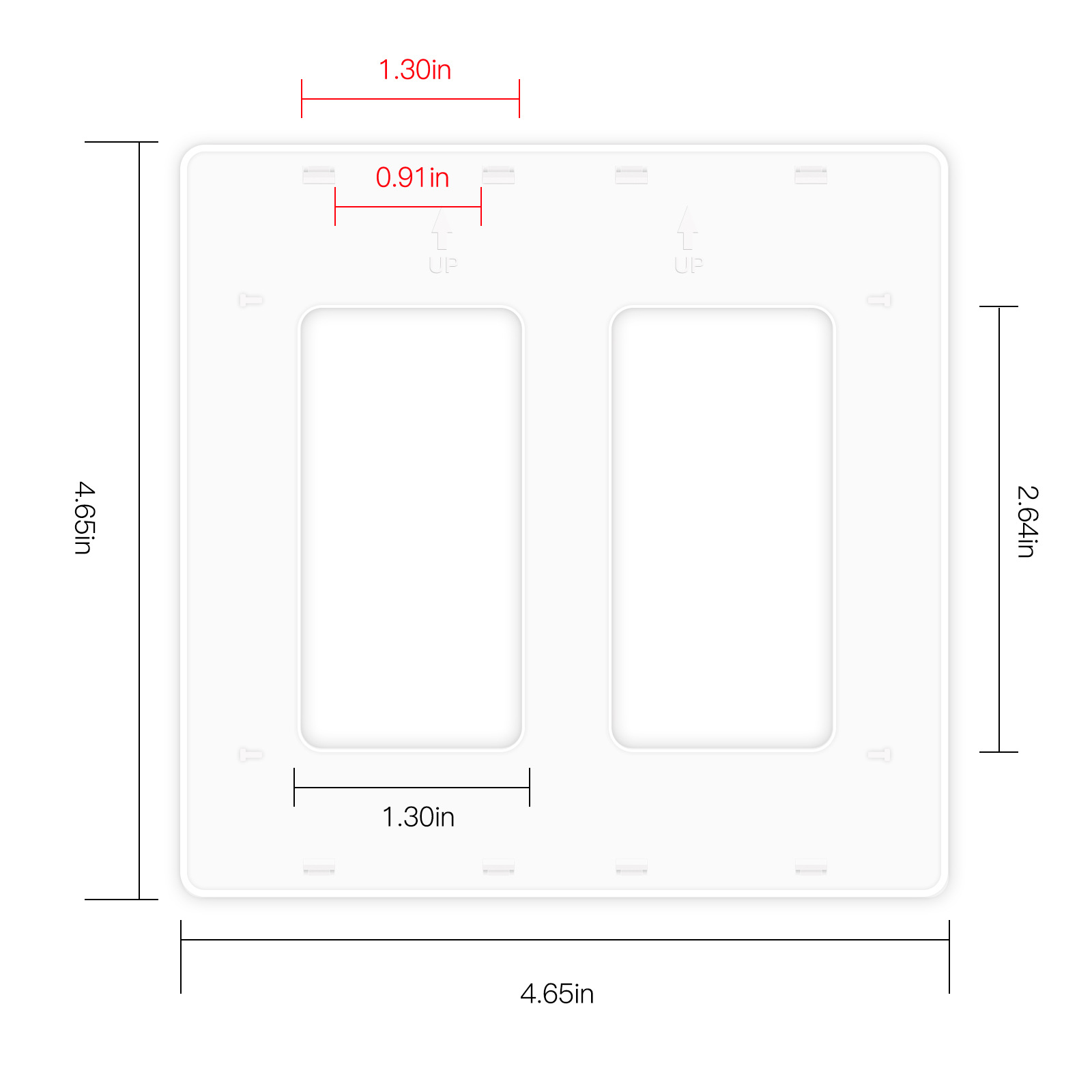 Panel przełączników US/EU 2/3/ – Bathroom Home Improvement recenzja i cena