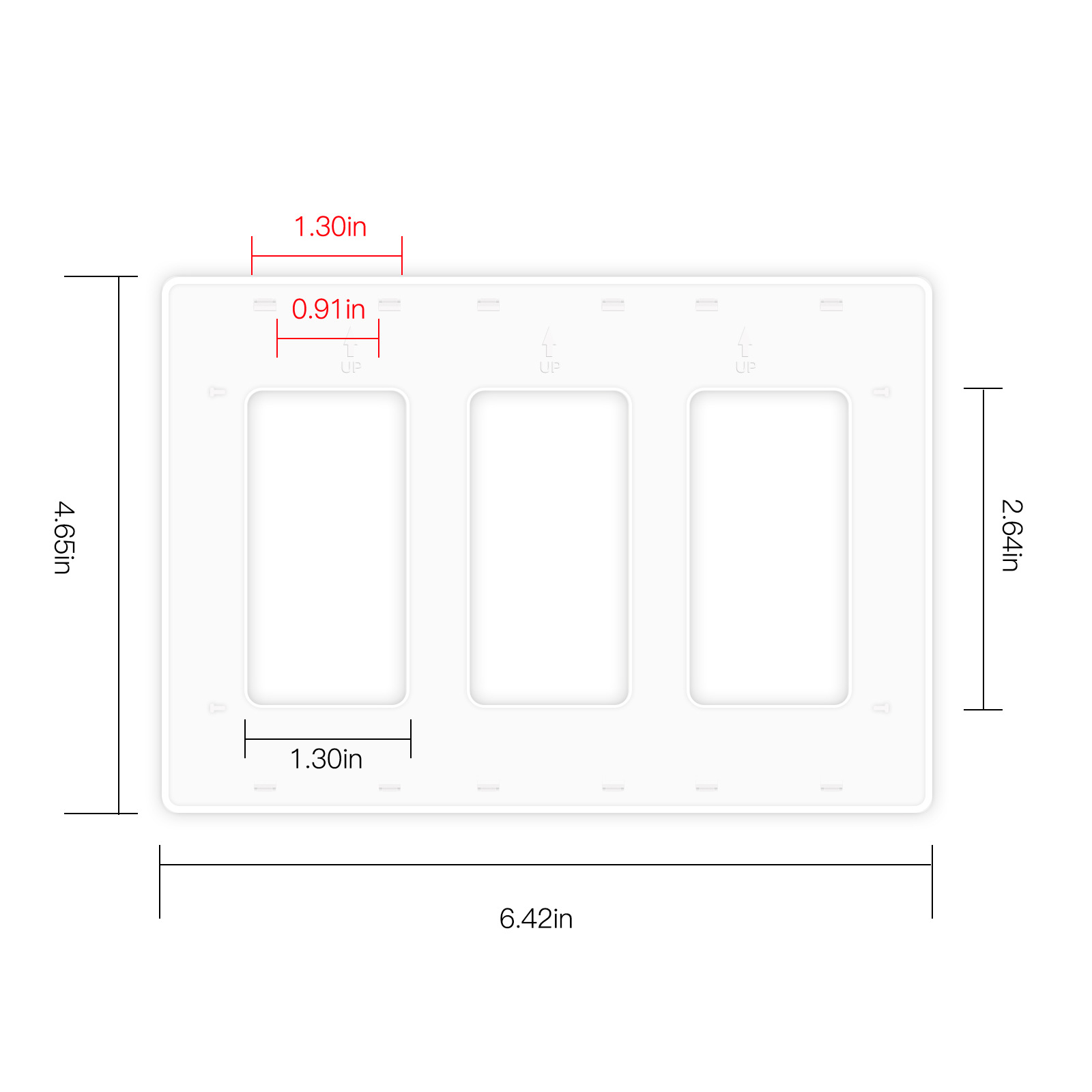 Panel przełączników US/EU 2/3/ – Bathroom Home Improvement recenzja i cena